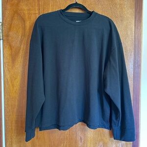 Oversized Black Nike Sweater Size Medium